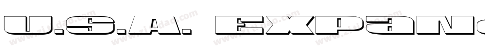 U.S.A. Expanded字体转换